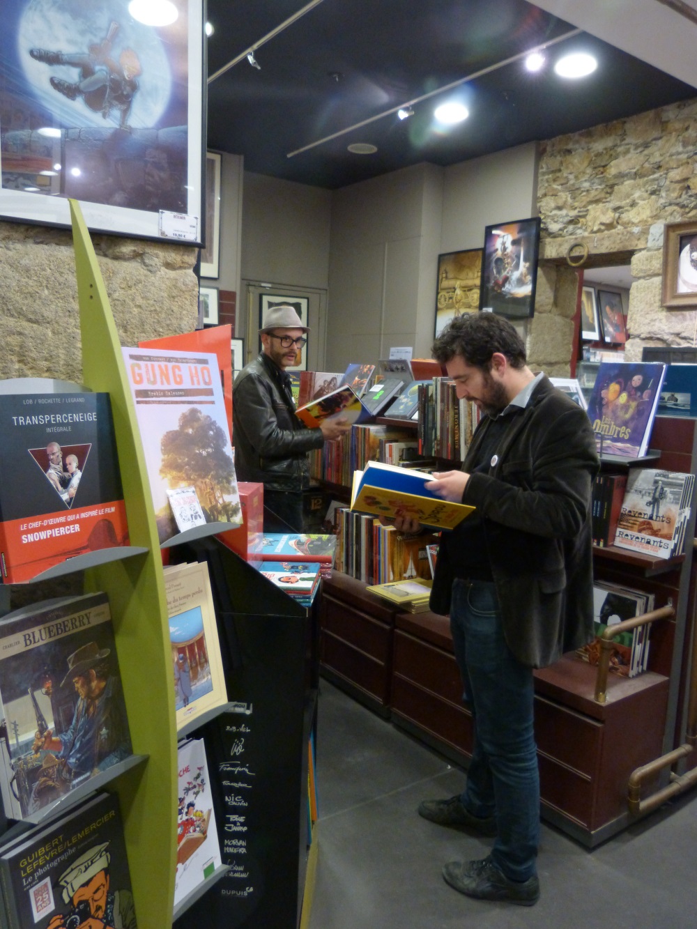 Hervé Tanquerelle et Gwen de Bonneval