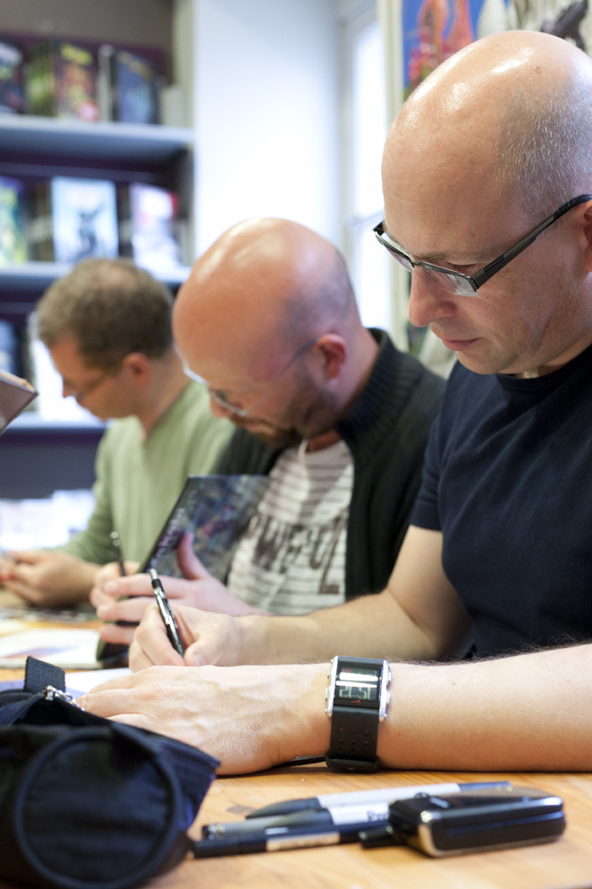 Luc Brunschwig, Laurent Hirn & Olivier Neuray, 21 juin 2011