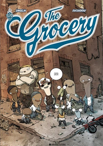 Dédicace de Guillaume Singelin et Aurélien Ducoudray pour "The Grocery"