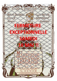 fermeture exceptionnelle